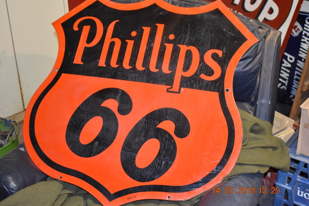 Phillips 66 Shield DB Collectible Signs