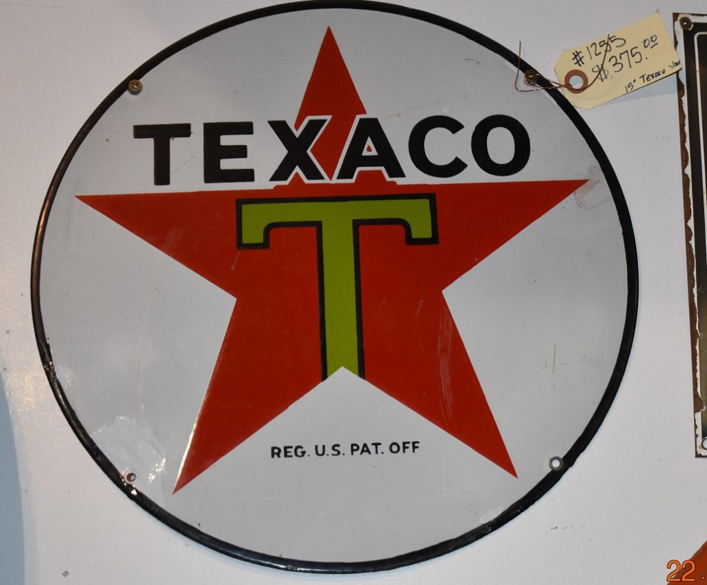 TEXACO STAR – DB Collectible Signs